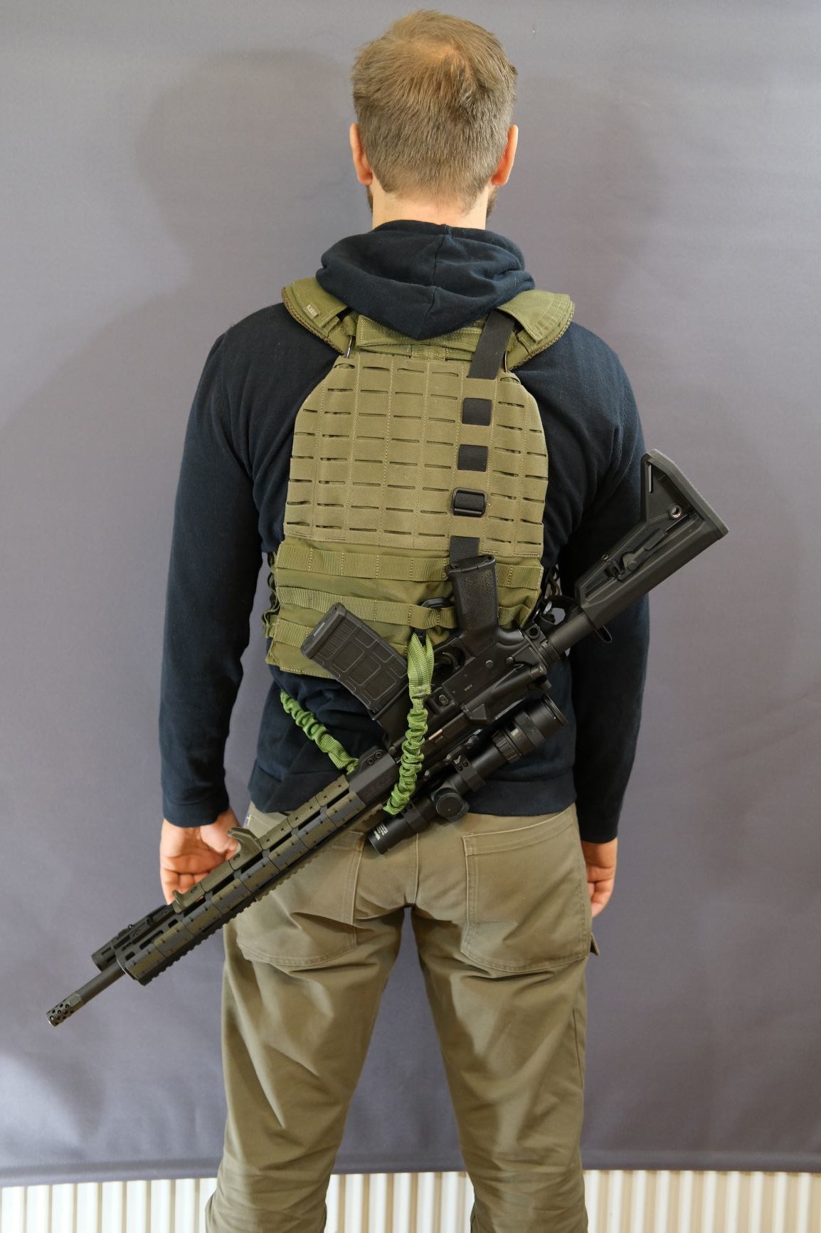 Plate carrier / tactical vest sling – Finsling