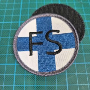 FinSling velcro badge